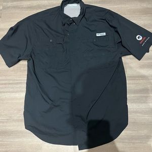 Medium Columbia PFG button up shirt